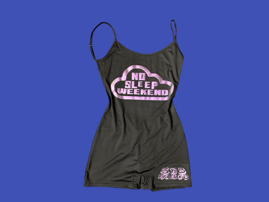 SK8 SAUCE NO SLEEP WEEKEND ROMPER