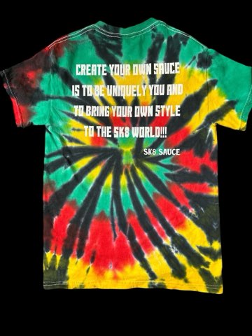 TIE DYE MOTO TEE